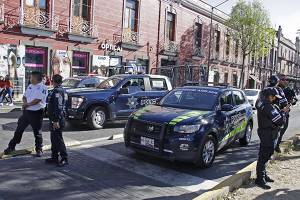 Dos patrullas de la SSC de Puebla, con pérdida total por accidentes
