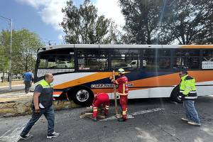 Inicia 2023 con 79 accidentes del transporte público en Puebla Capital