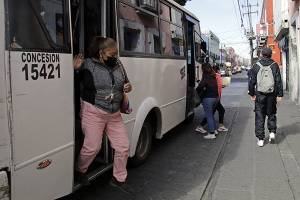 En 2022 hubo 38% más robos a transporte público en Puebla capital