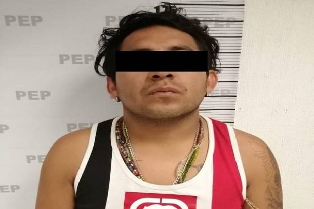 SSP Puebla detiene a vendedor de droga ligado a &quot;El Chupón&quot;