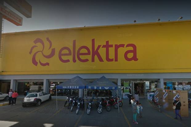 Ladrones se llevaron el cajero automático de Elektra en Tecamachalco