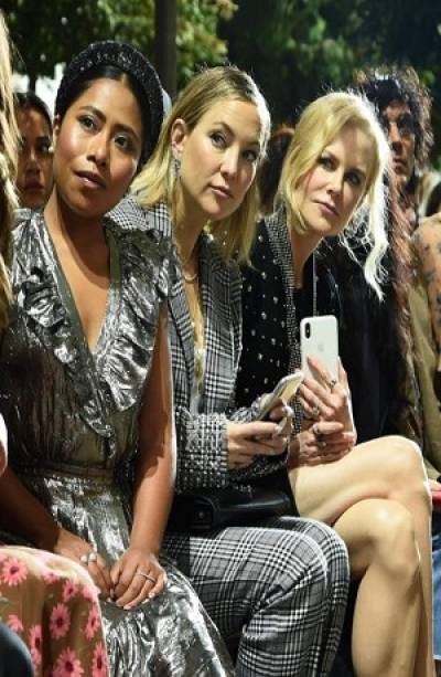 Yalitza Aparicio brilla en Nueva York junto a Nicole Kidman y Kate Hudson