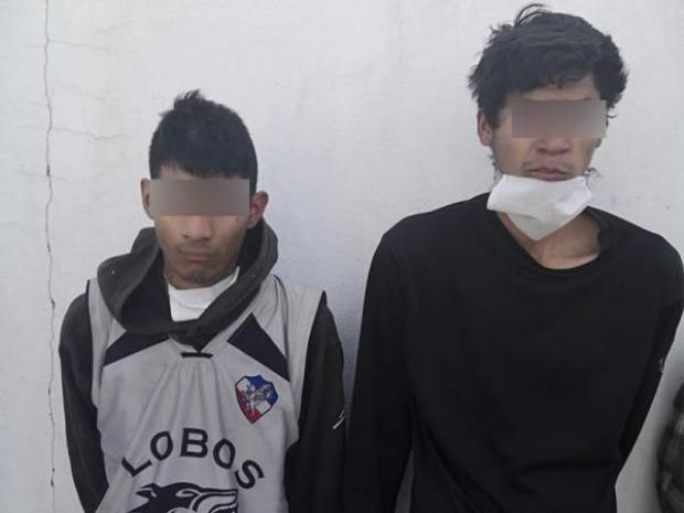Policía Estatal captura a ocho vendedores de droga en San Andrés Cholula