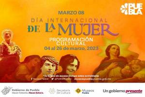 Actividades culturales en museos de Puebla por el Día de la Mujer