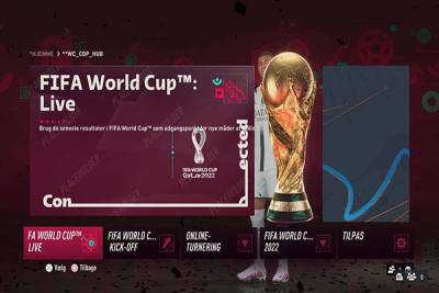 FIFA 23: a EA se le filtró el modo del Mundial de Catar en PlayStation 5