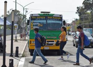 Fotomultas también se aplicarán a transporte público en Puebla