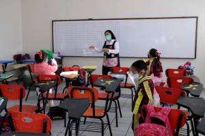 SEP Puebla: 63% de alumnos volvieron a clases presenciales; no hay contagios masivos