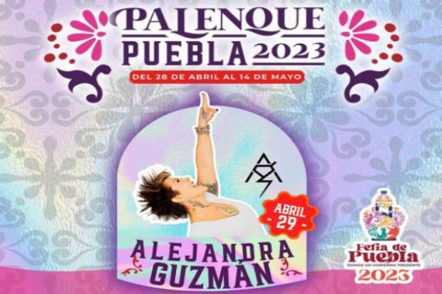 Alejandra Guzmán llega al palenque de la Feria de Puebla con todos sus éxitos