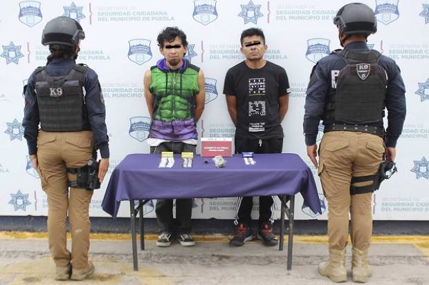 Pareja de narcomenudistas es detenida en Santa Cuz Buenavista