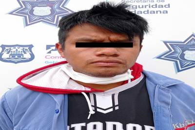 Atrapan en Puebla a asaltante de viviendas y negocios