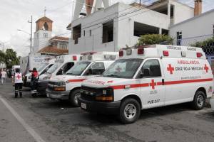 Dos paramédicos de Cruz Roja Puebla detenidos con droga en CDMX