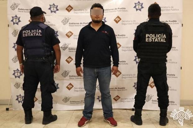 Huachigasero con pipa robada en Tlaxcala fue detenido en Xonacatepec