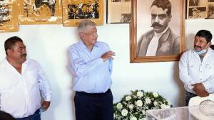 AMLO estuvo en Ayoxuxtla, Puebla, por aniversario luctuoso de Zapata