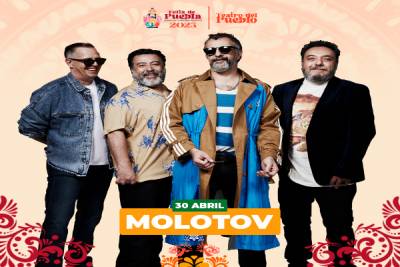 Molotov pone el domingo de rock en el Foro Artístico de la Feria de Puebla