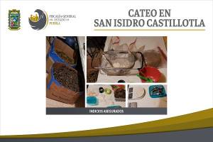 Localizan narcolaboratorio en San Isidro Castillotla y detienen a dos personas