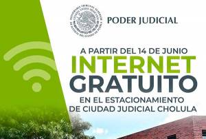 Ciudad Judicial de Cholula ya ofrece internet gratuito a usuarios