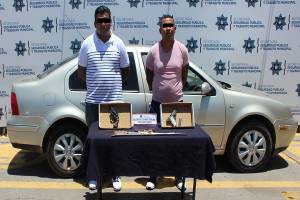 Policía capturó a tres sujetos con armas de fuego tras operativos en Puebla