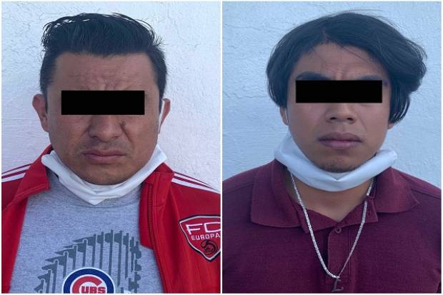 Pareja de asaltantes es detenida en Puebla