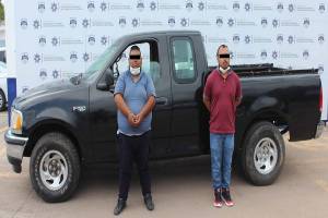SSC Puebla detiene a pareja que robó una camioneta en la colonia Las Fuentes