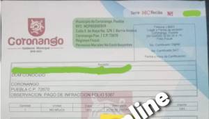 Teutli hace negocio con infracciones de Tránsito en Coronango, cobra con recibos del Registro Civil