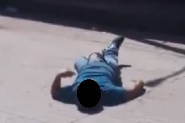 Comando armado ejecuta a hombre en pleno centro de Chignahuapan