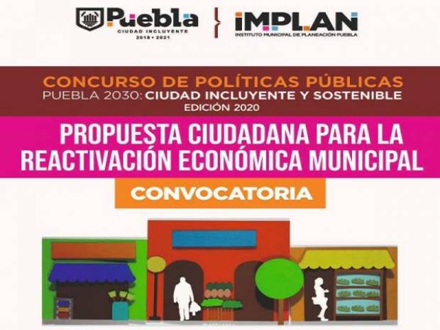 Gobierno de Claudia Rivera lanza concurso de políticas públicas &quot;Puebla 2030: Ciudad incluyente y sostenible&quot;