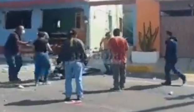 VIDEO: Explosión de tanque de gas en Puebla deja 14 heridos