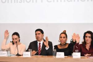 Suspende sesiones la Comisión Permanente del Congreso de Puebla