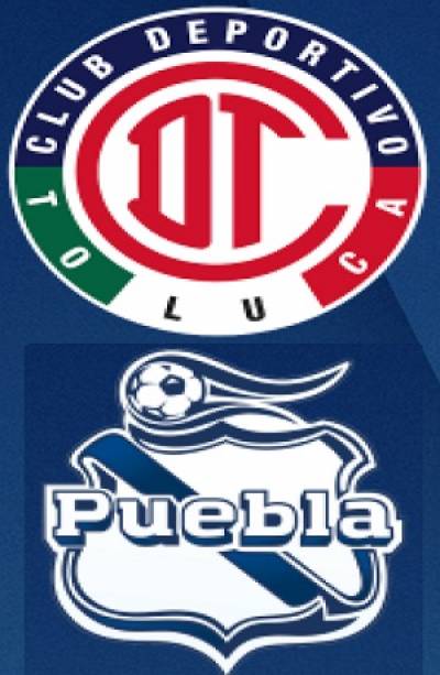 Club Puebla visita al Toluca en el Nemesio Díez