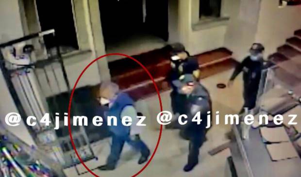 VIDEO: Así fue la llegada y detención de Saúl Huerta en hotel de la CDMX
