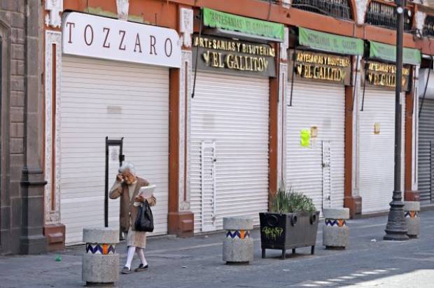 Comerciantes del centro histórico de Puebla reabren este fin de semana