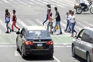 Confinamiento baja 92% lesiones a peatones por hechos de tránsito en Puebla