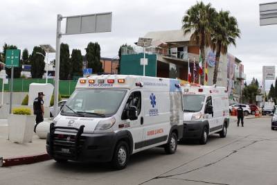 Trabajador de Galerías Serdán resultó herido al caer a túnel de ventilación