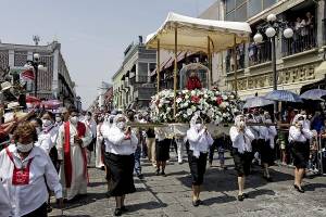 FOTOS: Así se vivió la Procesión de Viernes Santo en Puebla tras dos años de pandemia