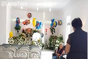 Familiares dieron el último adiós a Santiago, menor muerto por bala perdida en Cholula