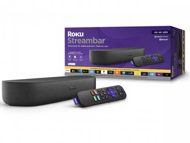 Roku Streambar: la nueva barra de sonido con Roku integrado llega a México a un precio de infarto