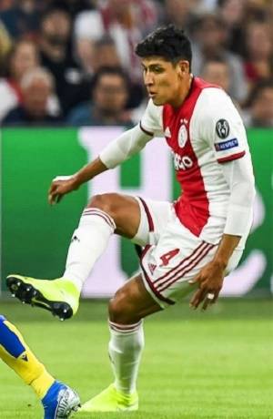 Edson Álvarez anotó su primer gol con el Ajax