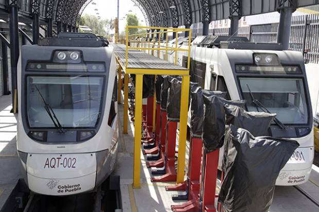 Almacenar piezas del Tren Turístico costó a Puebla 272 mil pesos