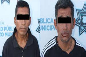 Cayeron tres asaltantes de negocios en Puebla