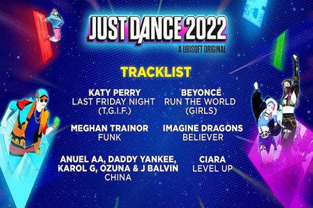 Just Dance 2022 celebra su lanzamiento con un tráiler con las 40 canciones que incluye