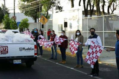 En estas colonias está repartiendo despensas el gobierno de Claudia Rivera