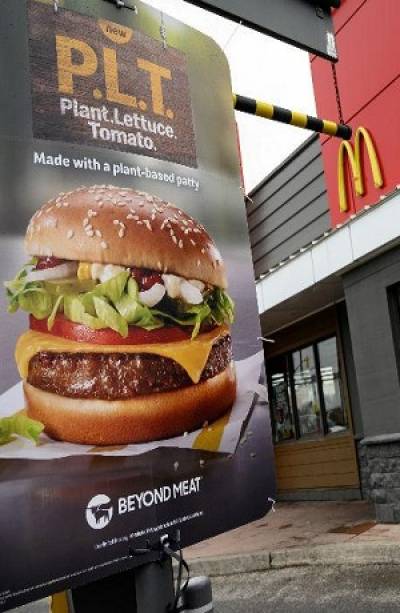 McDonald’s contempla menú basado en plantas