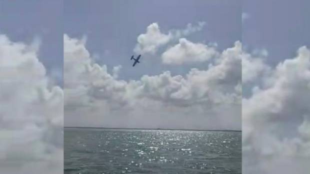 Se desplomó avioneta en zona turística de Cancún