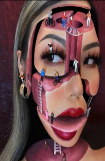 Mimi Choi desarrolla el lado extremo del maquillaje en 3D