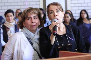 Rinden homenaje a Karla López y Paulina Camargo, víctimas de feminicidio