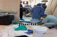 VIDEO: Colapsa tubo de desagüe en plena cirugía en el IMSS La Margarita