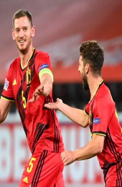 Bélgica derrotó 2-0 a Inglaterra en la Nations League