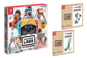 Nintendo presentó el Labo VR Kit