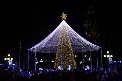 Puebla se ilumina para las fiestas decembrinas con más de 5 mil adornos navideños