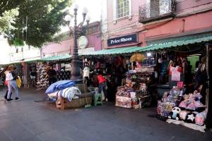 Antorcha Campesina y Fuerza 2000, las que tienen más ambulantes en el centro de Puebla